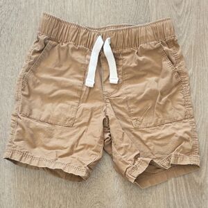 Old Navy Light Brown Elastic Waist Shorts